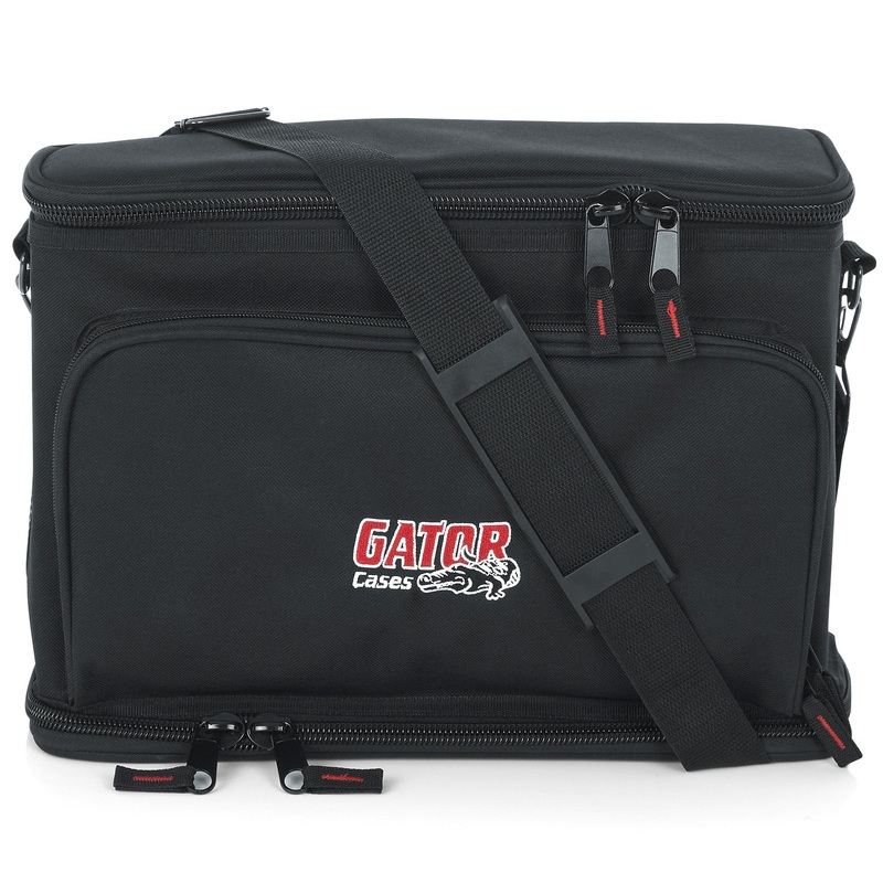 Gator GM-DUALW Carry Bag for Shure BLX Style Wireless Systems for Two Microphones and Two Bodypacks