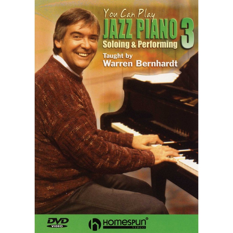 DVD - You Can Play Jazz Piano: Vol. 3 - Soloing and Performing