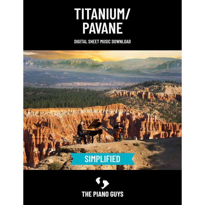 "Titanium/Pavane" - Sheet Music Single (PDF DOWNLOAD ONLY)