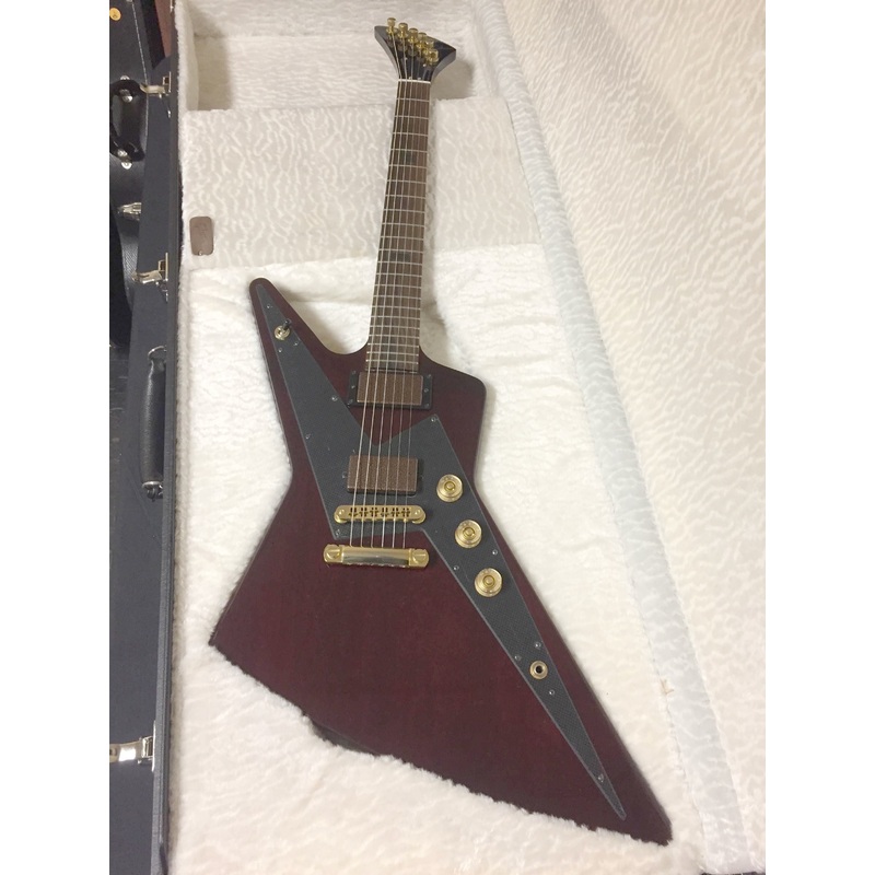 **** SOLD **** Gibson GOTM Reverse Explorer Dark Cherry #173