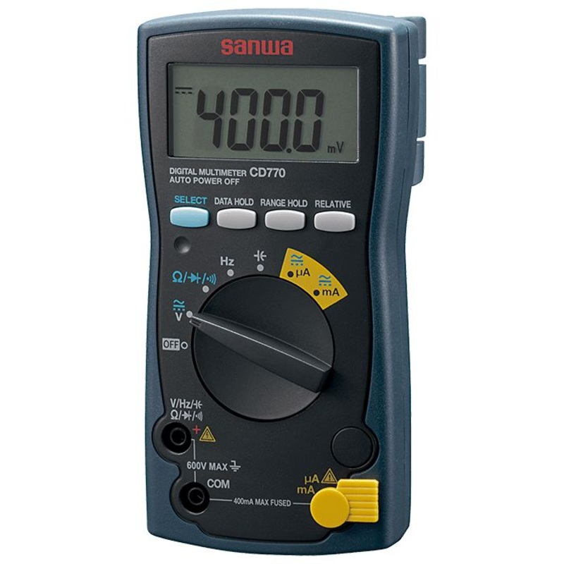 CD770 Digital Multimeter w/ Continuity Buzzer