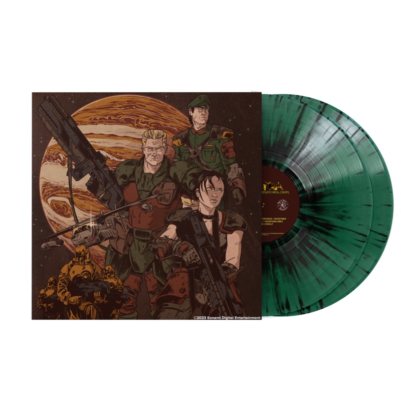 Contra: Shattered Soldier (Original Video Game Soundtrack) - Konami Kukeiha Club (2xLP Vinyl Record)
