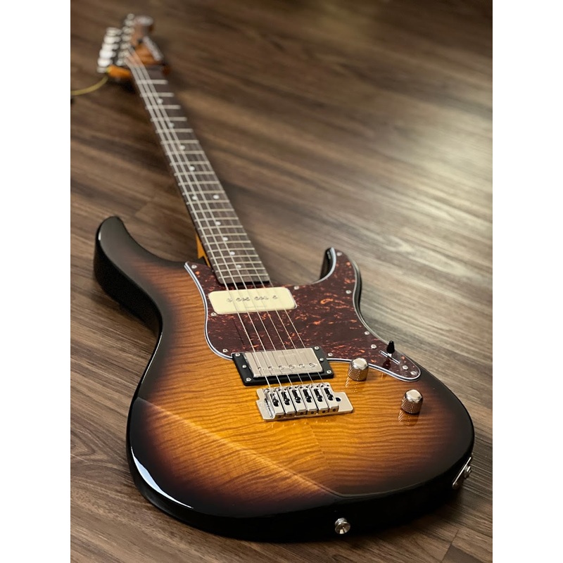 Yamaha PAC611VFM Pacifica in Tobacco Brown Sunburst Single variant