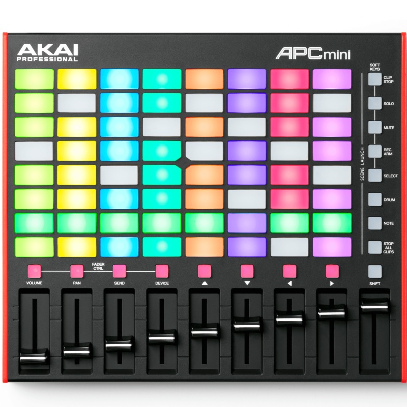Akai APCMINI2 Mk2 Pad Controller, Clip Launch Controller for Ableton