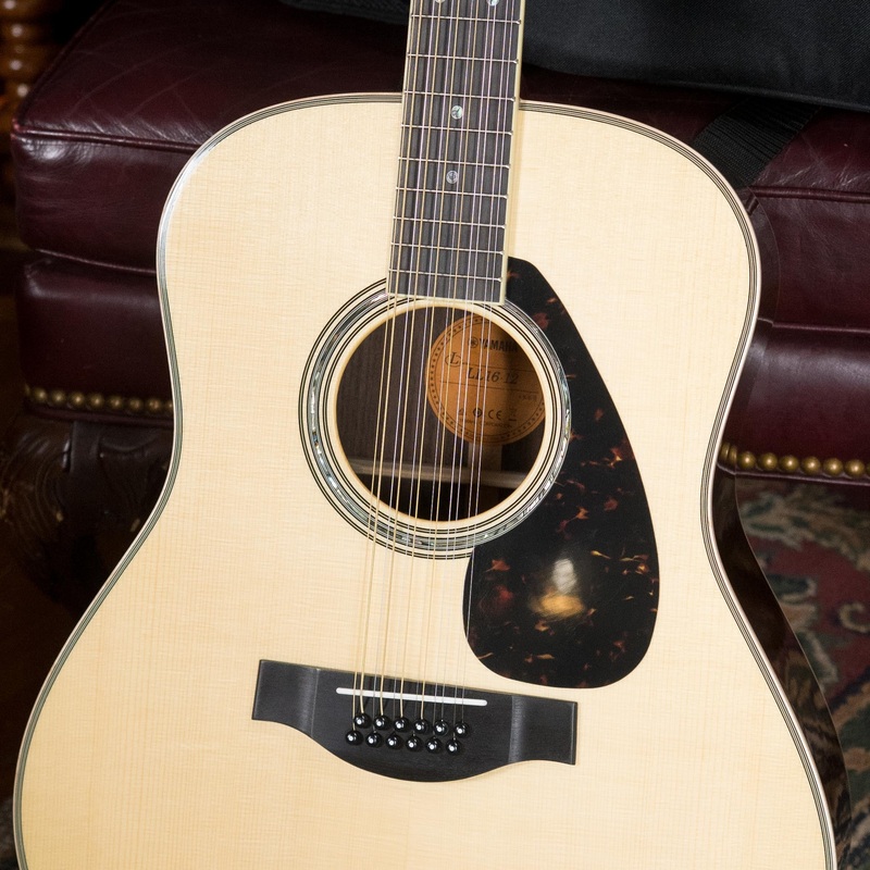 Yamaha LL16-12HB ARE LL Series Engelmann/Rosewood 12-String Guitar w/ SRT Zero Impact Pickup #0501
