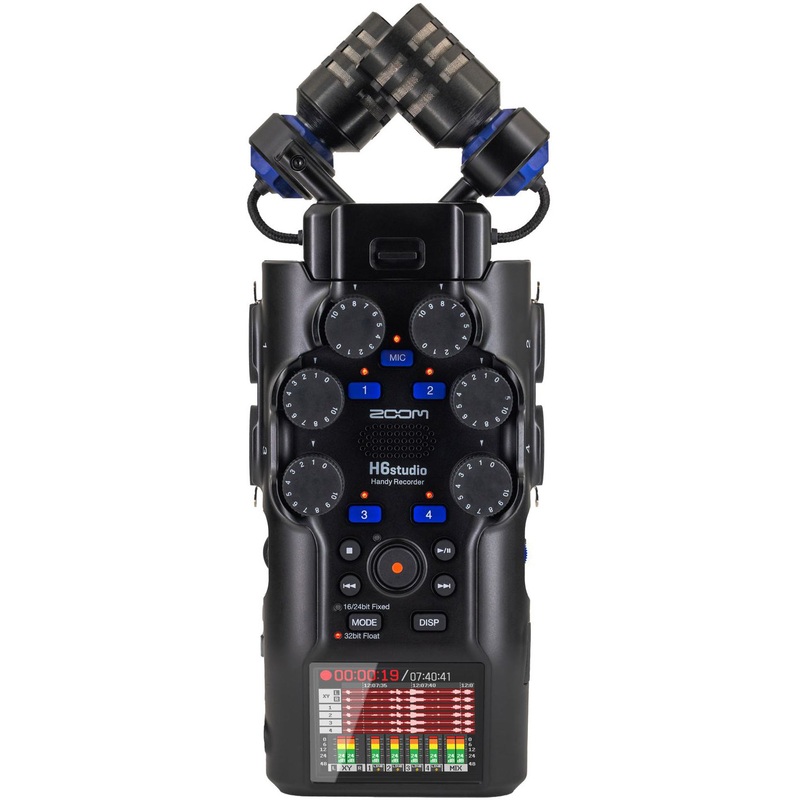 Zoom H6STUDIO H6studio Multi-Track Handy Recorder