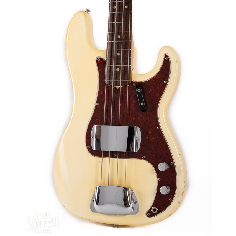 1966 Fender Precision Bass White