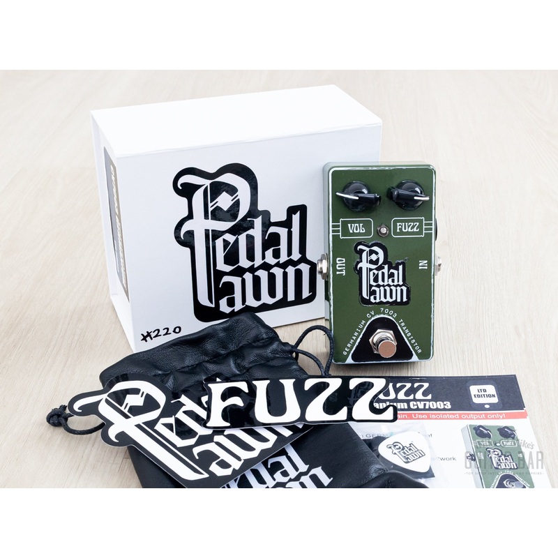 2022 Pedal Pawn CV7003 Germanium Transistor Fuzz Guitar Effects Pedal, Mint w/ Box
