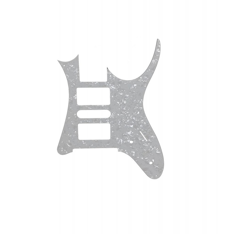 Shop Solo JEM Style Pickguard, 3 Ply, White Pearloid Online