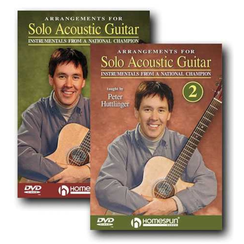 DIGITAL DOWNLOAD ONLY - Arrangements for Solo Acoustic Guitar: Two DVD Set
