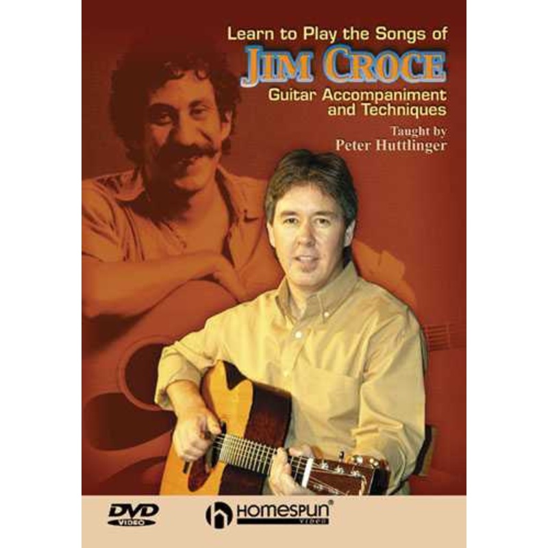 DVD - Learn to Play the Songs of Jim Croce - Guitar Accompaniment and Techniques