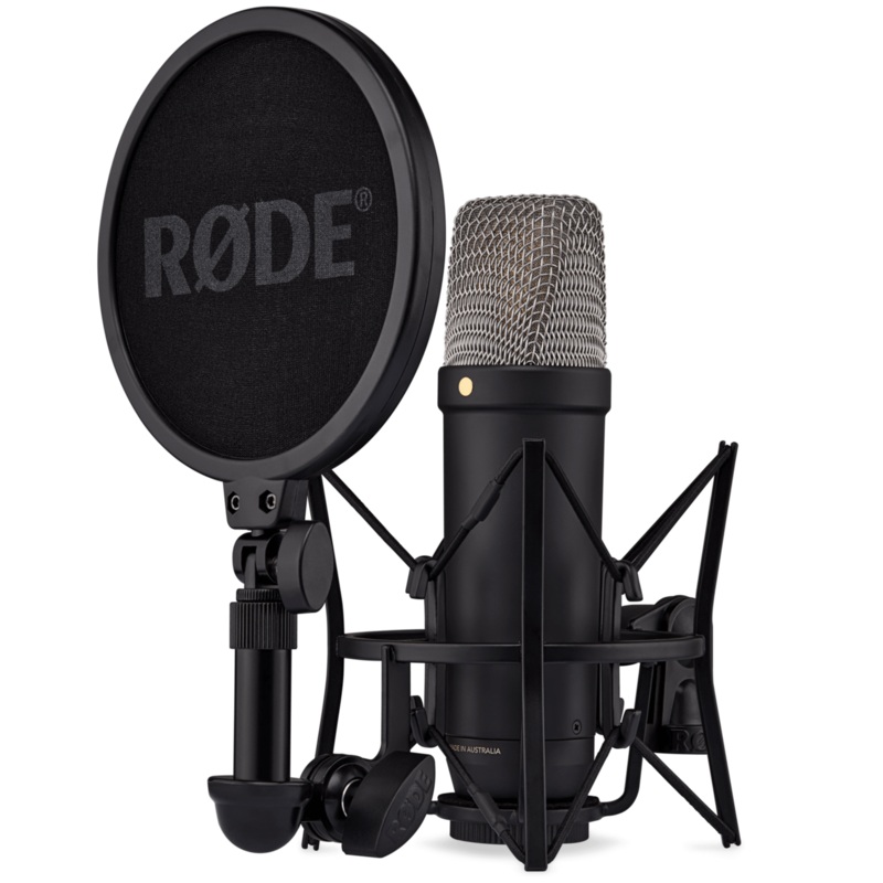 Rode NT1GEN5B NT1 5th Generation Hybrid Studio Condenser Microphone, Black
