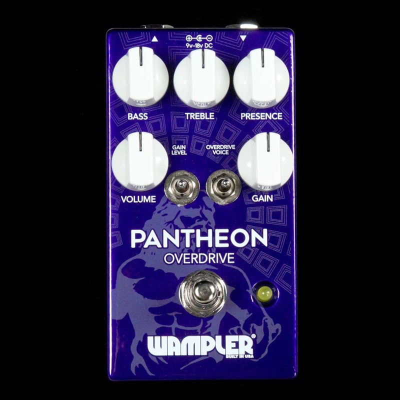 Wampler Pantheon Overdrive Effect Pedal