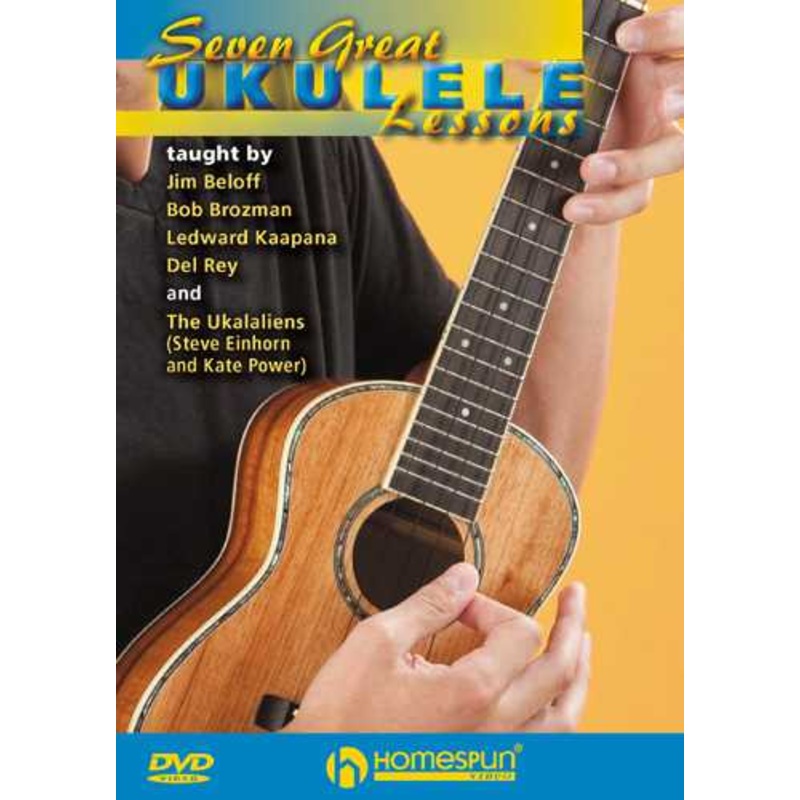 DVD - Seven Great Ukulele Lessons