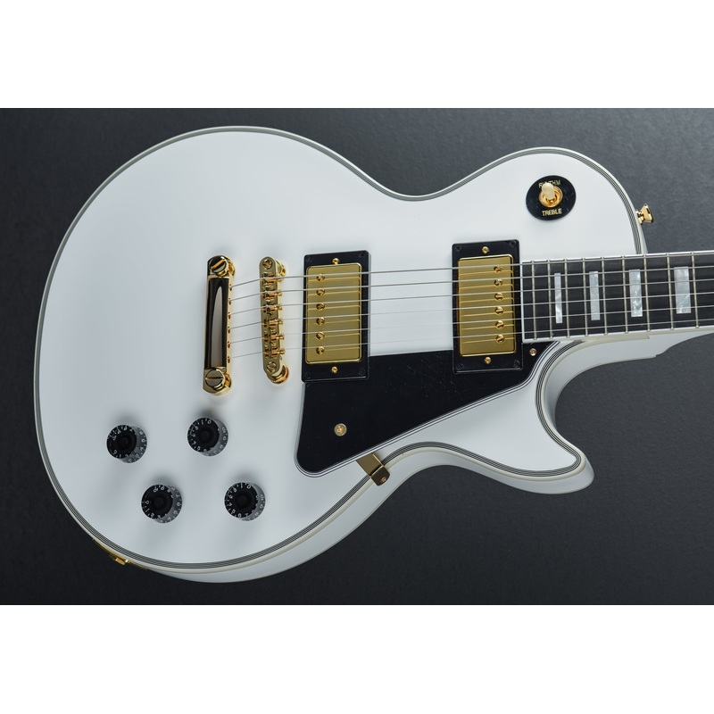 "Inspired by Gibson Custom" Les Paul Custom - Alpine White