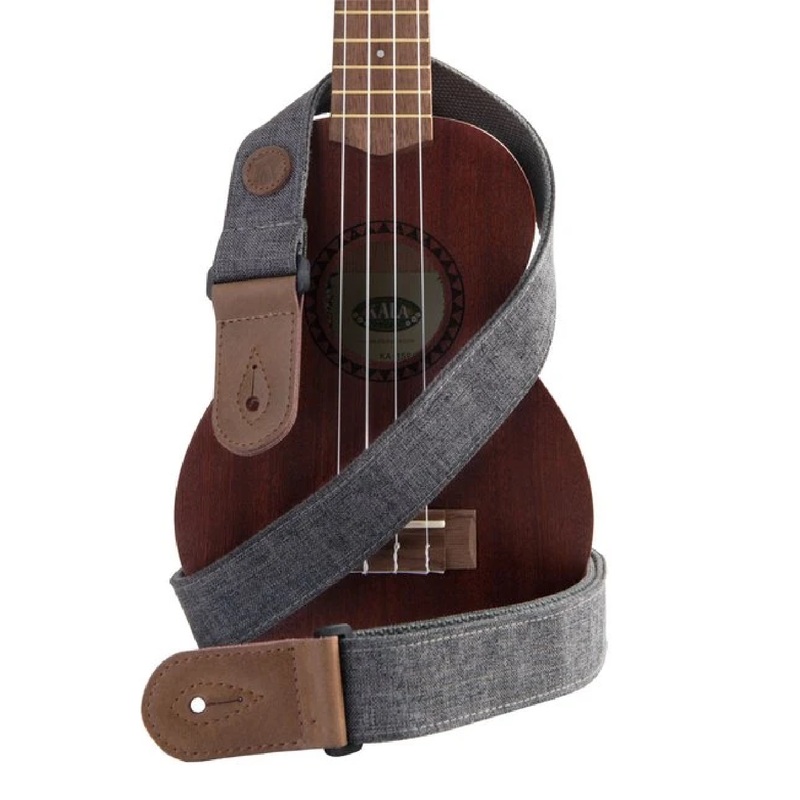 Kala K-DSTP-CL Ukulele Strap - Gray