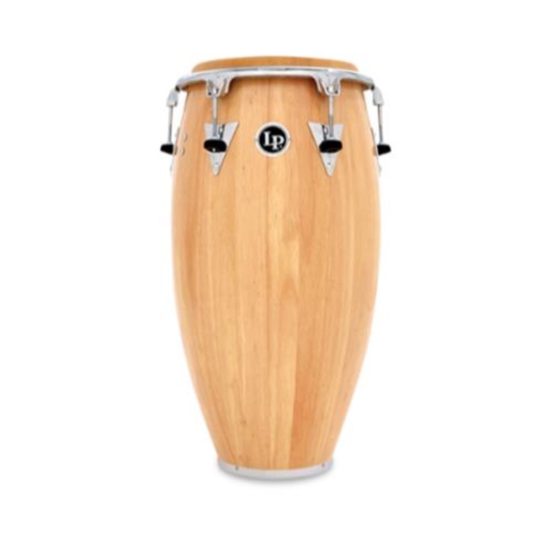 LP Latin Percussion Classic 11" Wood Top Tune Quinto Natural Chrome LP522T-AWC