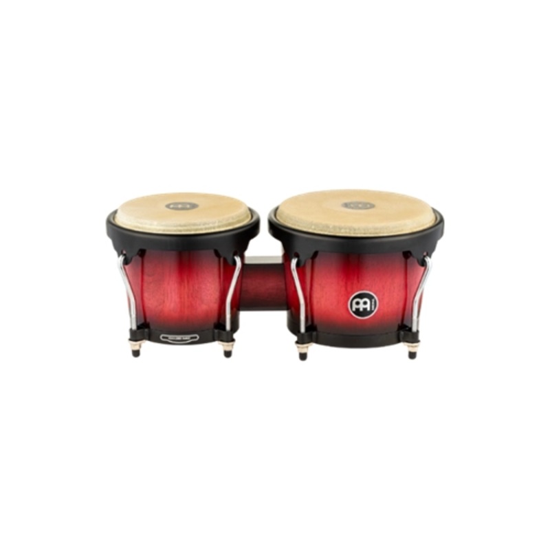 HB100WRB Wood Bongo, Wine Red Burst 