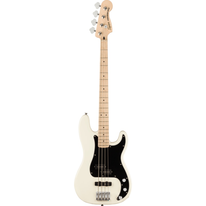 Squier 037-8553-505 Affinity PJ Bass, Maple, BPG, Olympic White