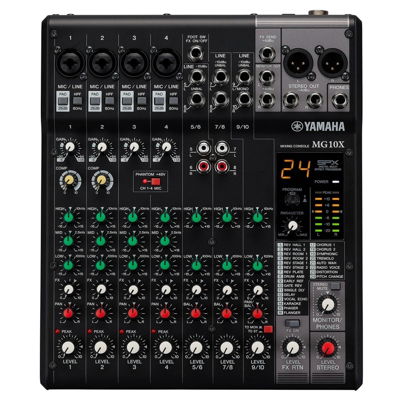 Yamaha MG10X Mixing Console