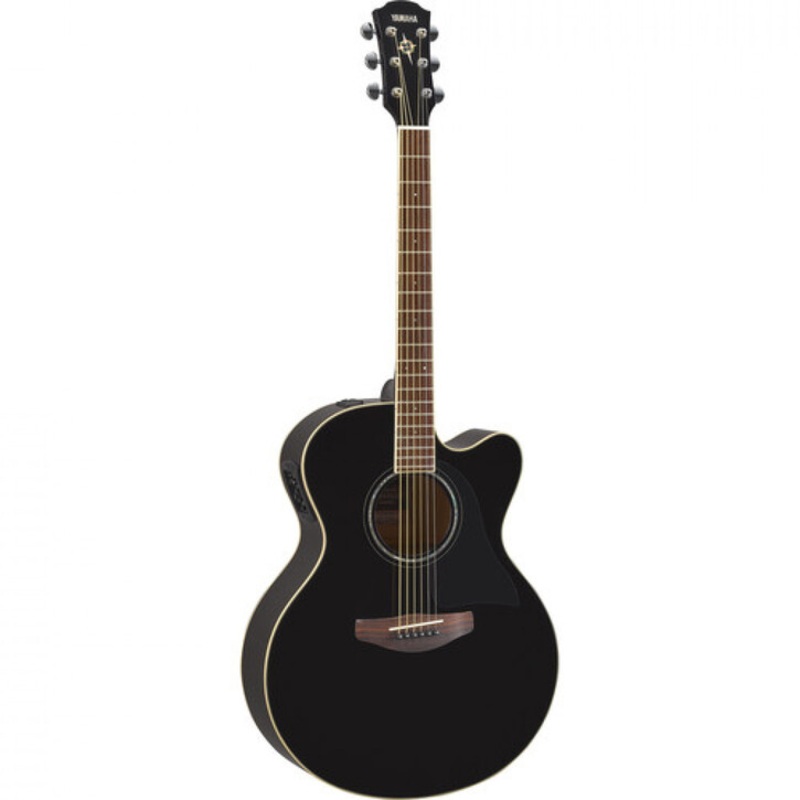 YAMAHA CPX600 BLACK ACOUSTIC GUITAR 