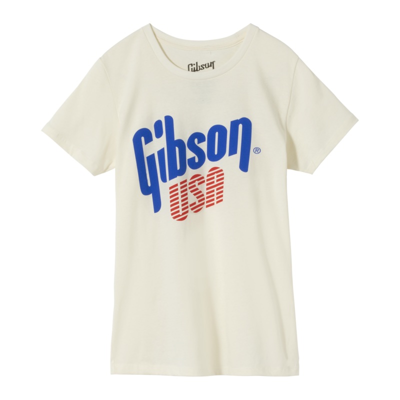 Gibson USA Women's Tee White Small