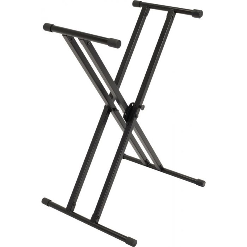Ultimate IQ-X-2000 Double-braced X-style Keyboard Stand with Memory Lock