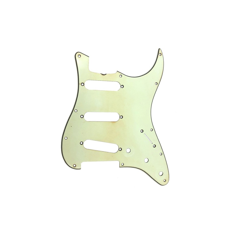Shop Solo Pro ST Style Relic 11 Hole 3-Ply S/S/S Pickguard Online