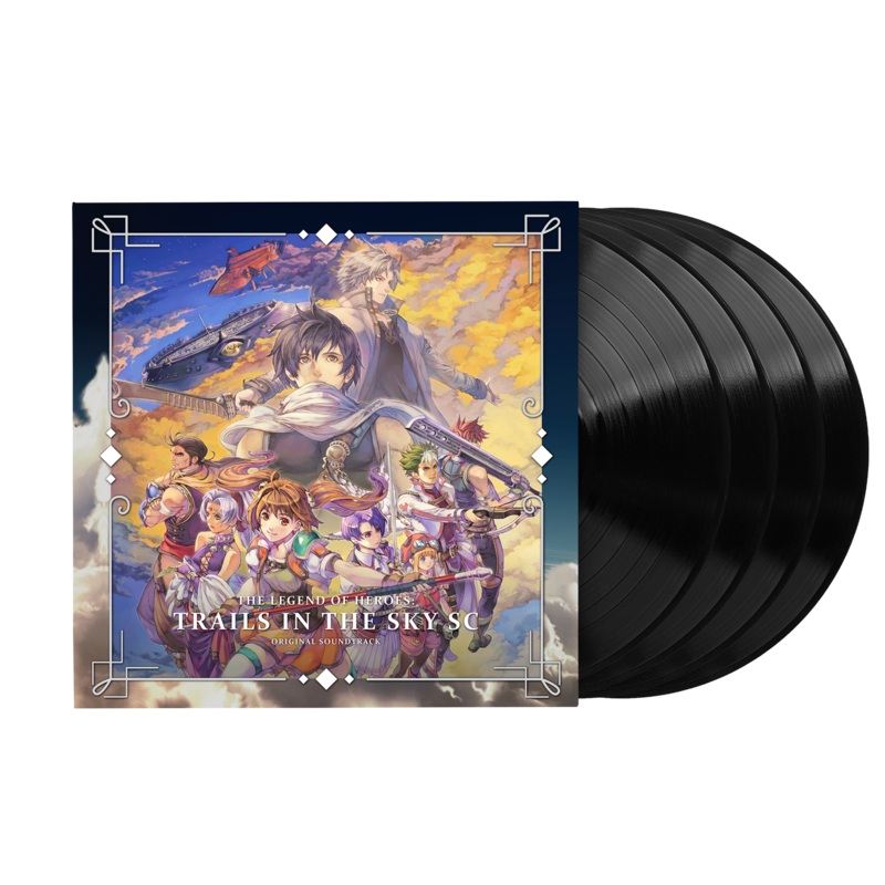 The Legend of Heroes: Trails In The Sky SC Original Soundtrack - Falcom Sound Team jdk (4xLP Vinyl Record)