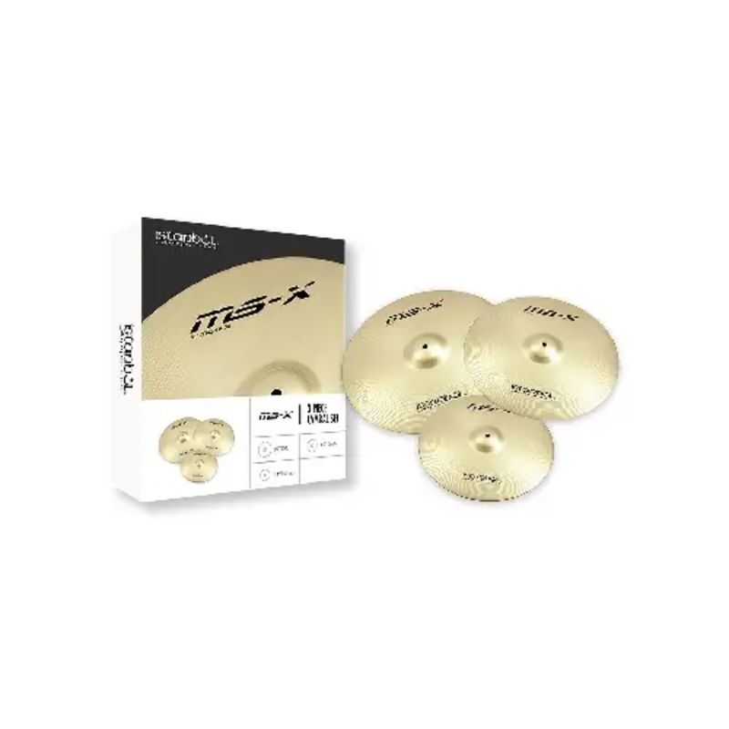 Istanbul Agop IMSXS  MS-X 3 Piece Cymbal Set 