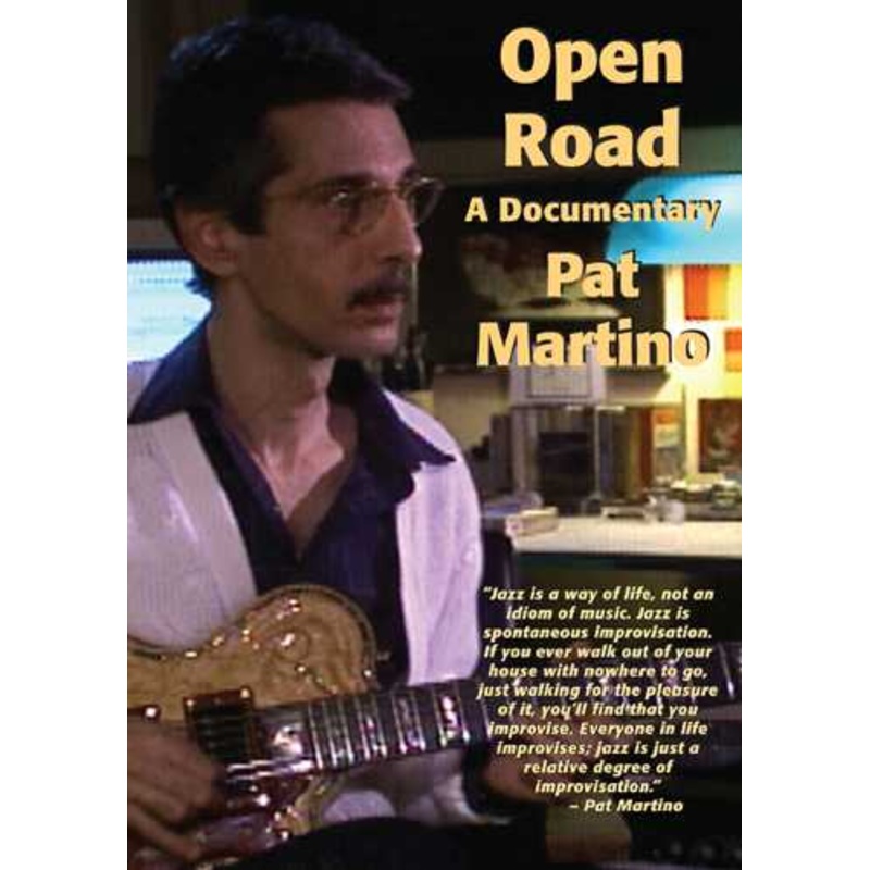 DVD - Pat Martino - Open Road-A Documentary