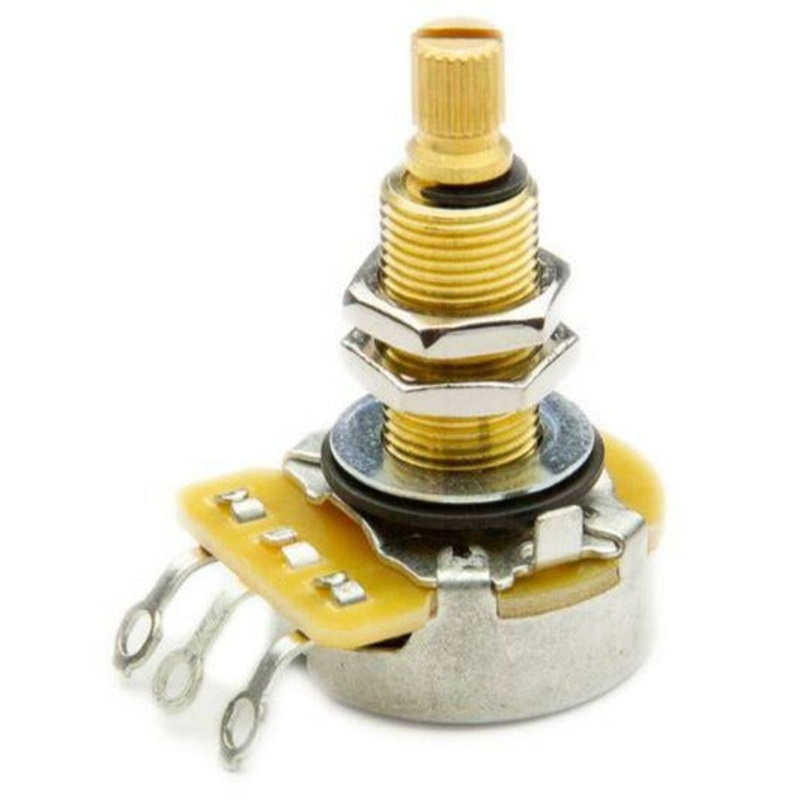 Bare Knuckle BKP-POT550-L-A BKP/CTS 550K Long Shaft Pot, "A" 10% Fast Taper