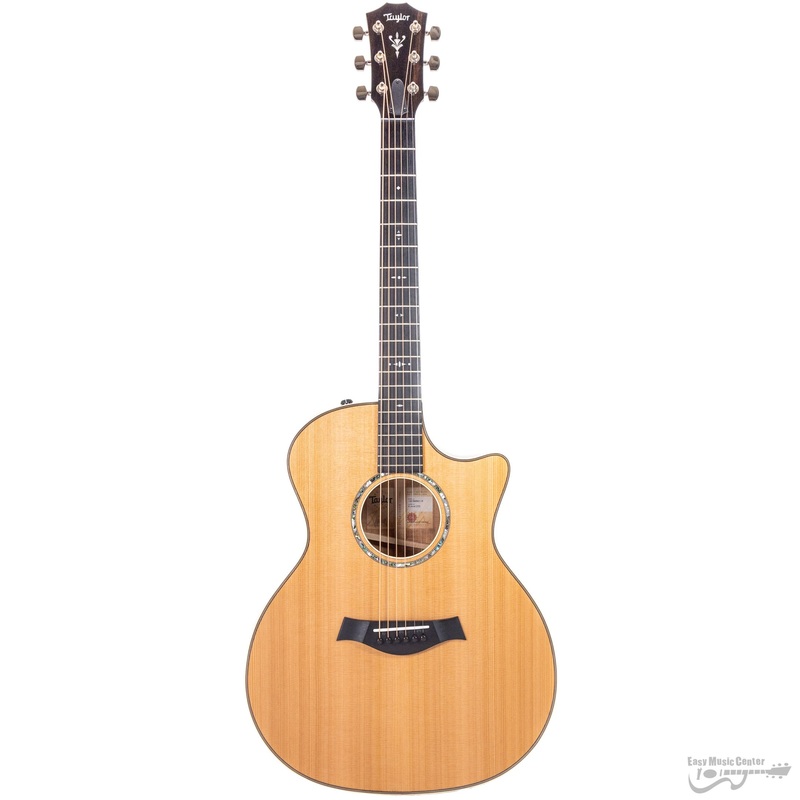 Taylor 514CE-LTD 2022 Limited Edition Grand Auditorium - Cedar Top, Blackwood b/s, Cutaway, Electronics (#1205262113)