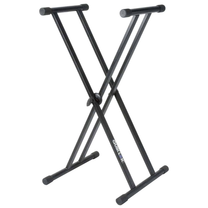 Quicklok Double Braced X-Frame Keyboard Stand