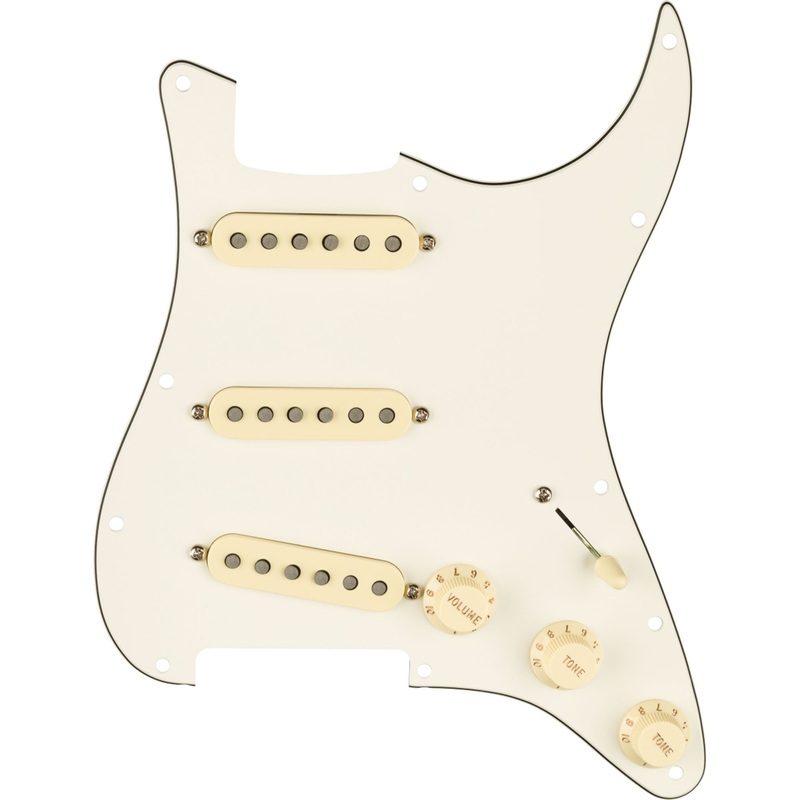 Fender Pre-Wired Strat 3-Ply Pickguard Tex-Mex Single-Coils Open-Box