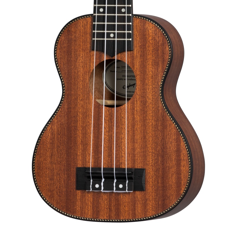 Epiphone EpiLani Soprano Ukulele, Natural Satin