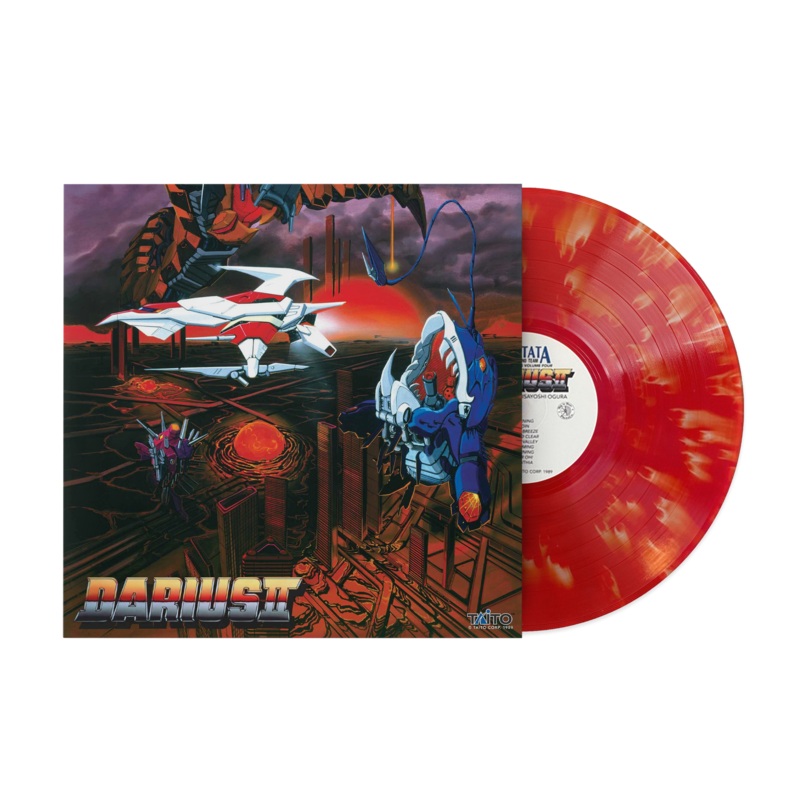 ZUNTATA Arcade Classics Volume 4: DARIUS II (Original Video Game Soundtrack) - Hisayoshi Ogura (1xLP Vinyl Record) - Colored Vinyl