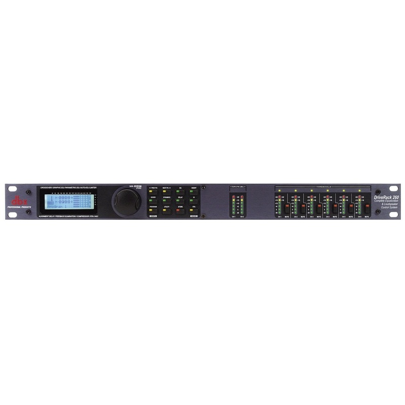 DBX DRIVERACK260 2x6 Loudspeaker Management System