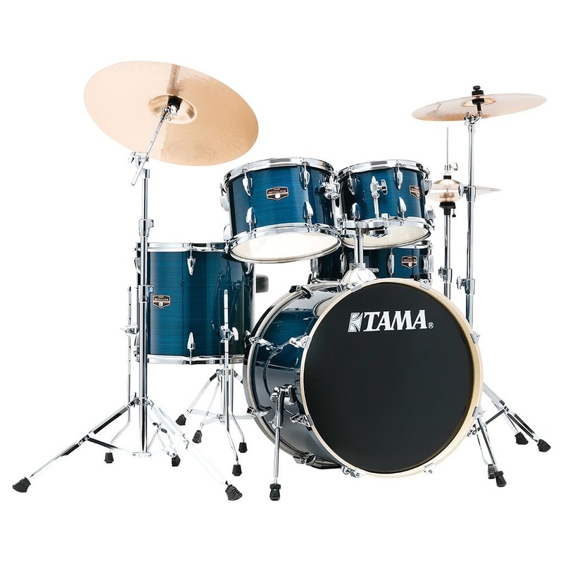 Tama Imperialstar 5-Piece Drum Kit - Hairline Blue Finish