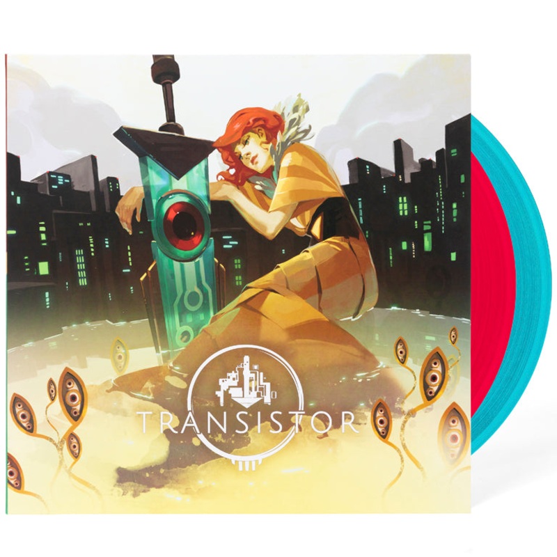 Transistor: Original Soundtrack 2xLP iam8bit Exclusive Edition - 2xLP on Red & Teal Vinyl