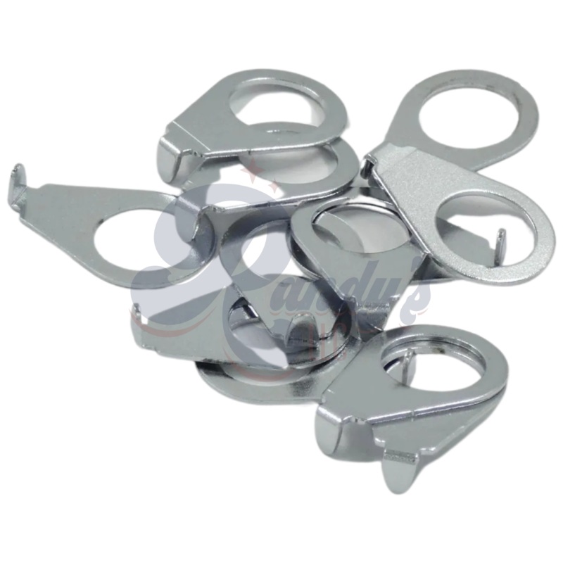 (Historic Series) Dial Pointers/Knob Indicators (90 Blunt) 4-Pack - Fits Gibson CLOSEOUT Chrome