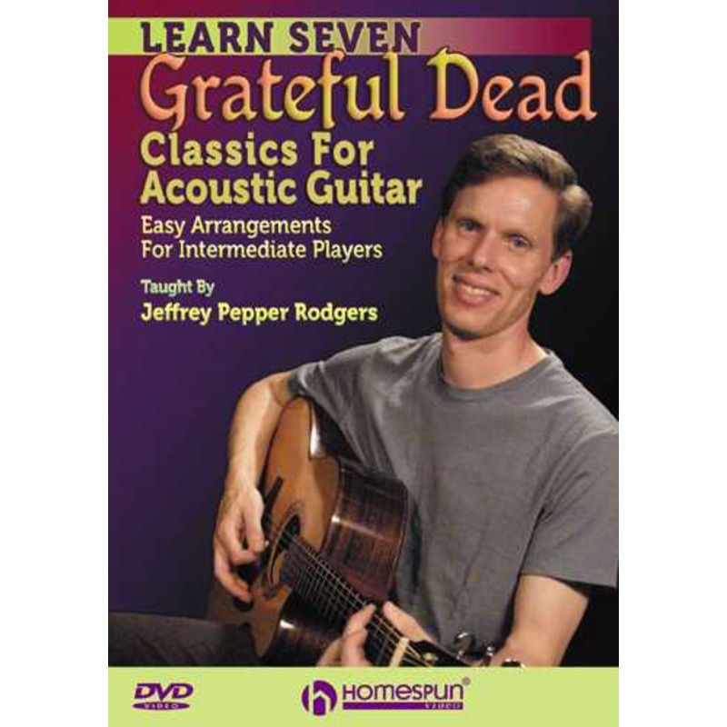 DVD - Learn Seven Grateful Dead Classics for Acoustic Guitar