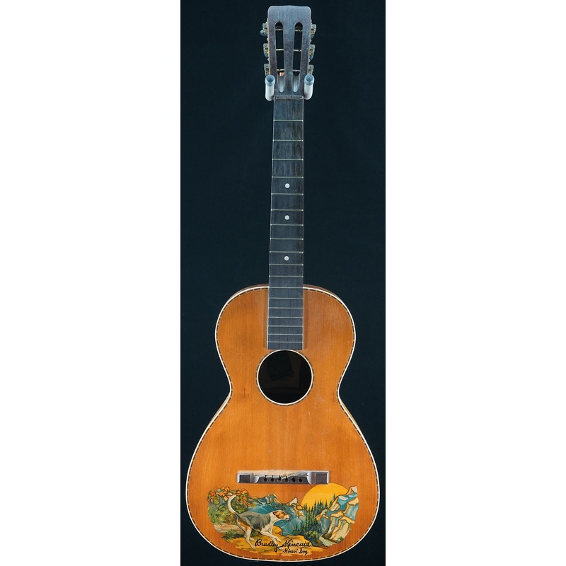 Unrestored 1930s Harmony Houn' Dog 043