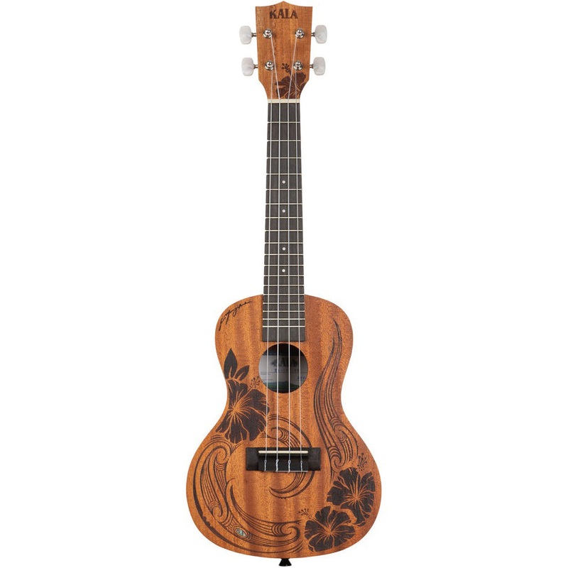 Kala KA-UNITY-C Concert Mahogany Ukulele, "Unity" Design