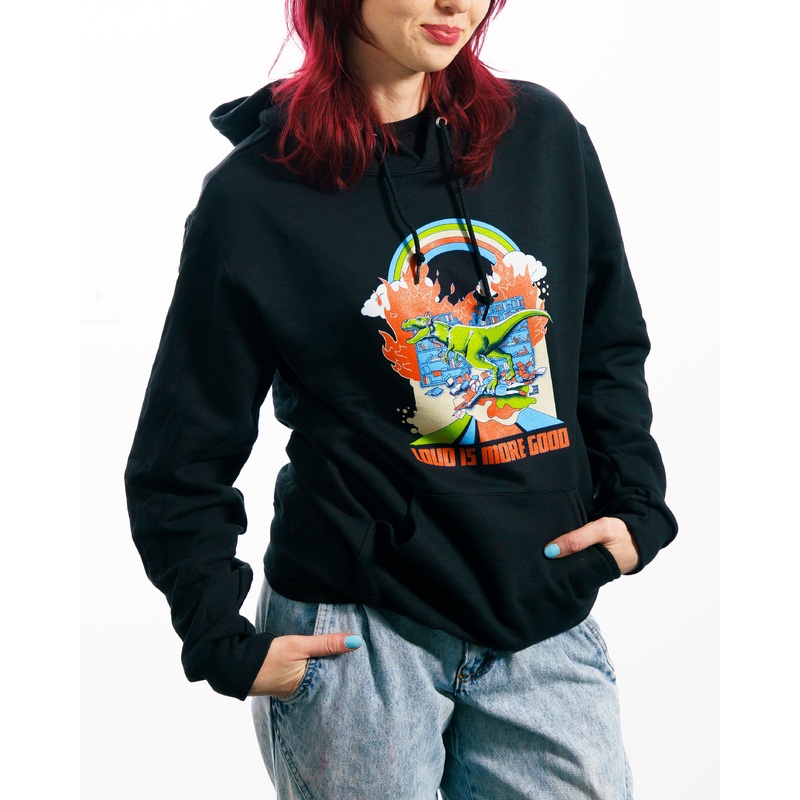 "LOUD IS MORE GOOD" Hoodie S