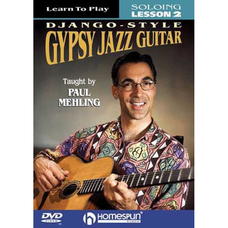 DVD - Learn to Play Django-Style Gypsy Jazz Guitar: Vol. 2 - Soloing