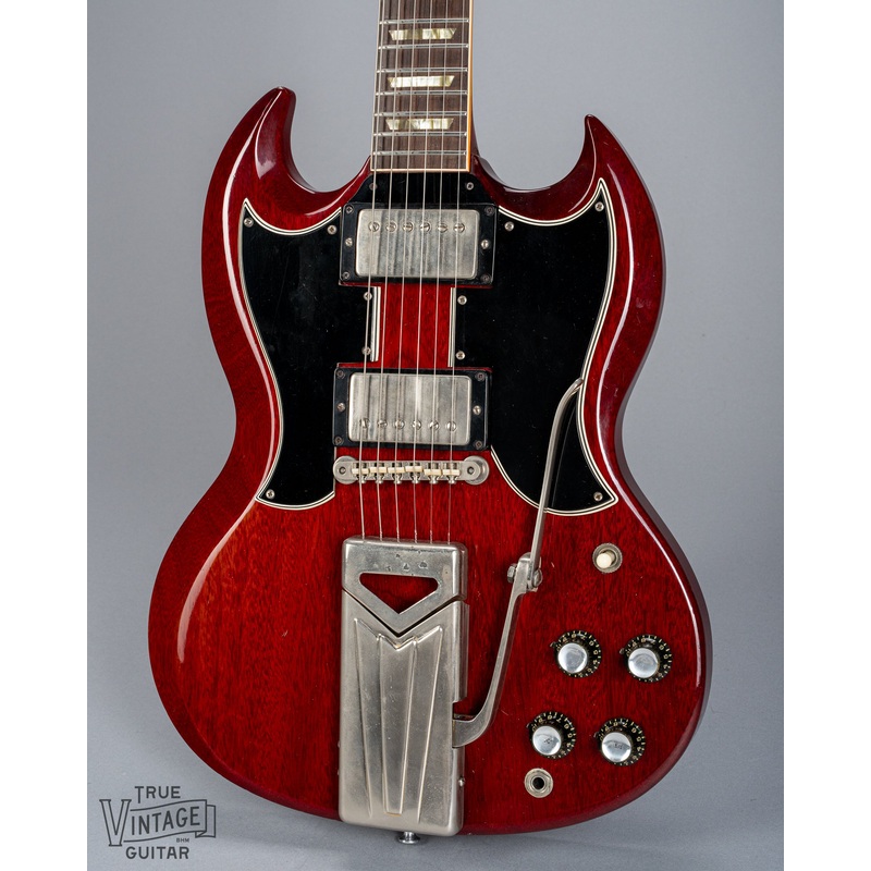 1963 Gibson Les Paul Standard Cherry Double Guard Fat Neck