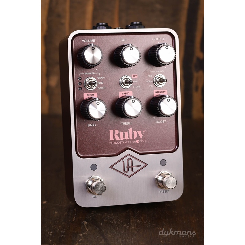 Universal Audio AUFX Ruby '63 Top Boost Amplifier