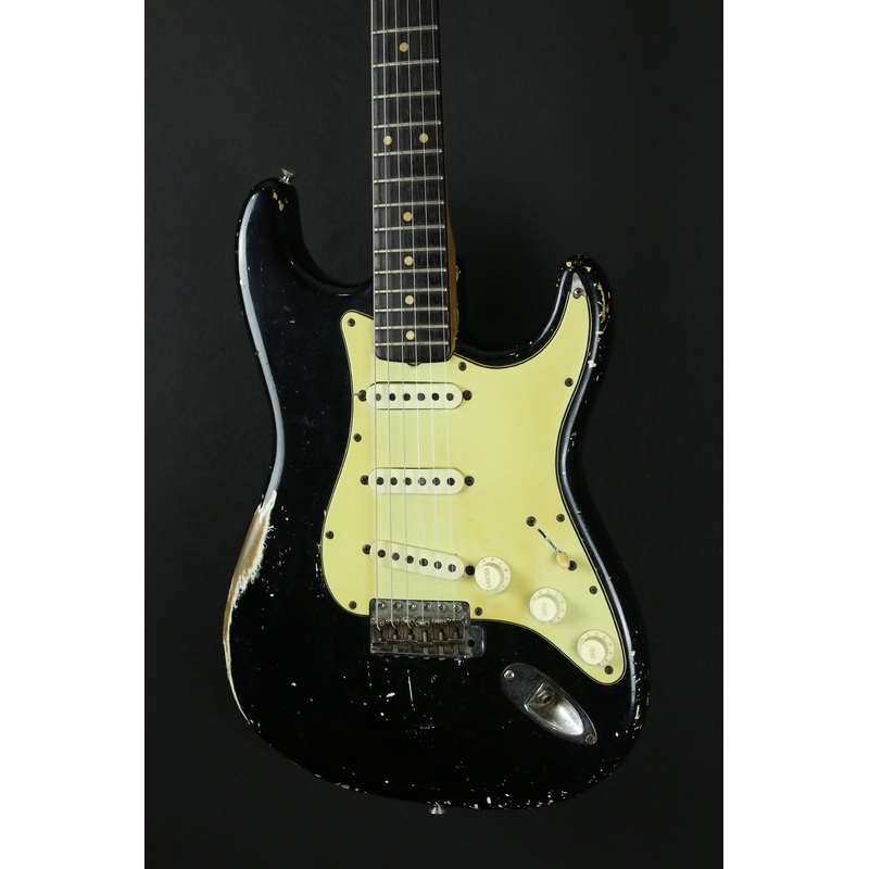 **** SOLD **** RARE 1962 Factory Black Stratocaster