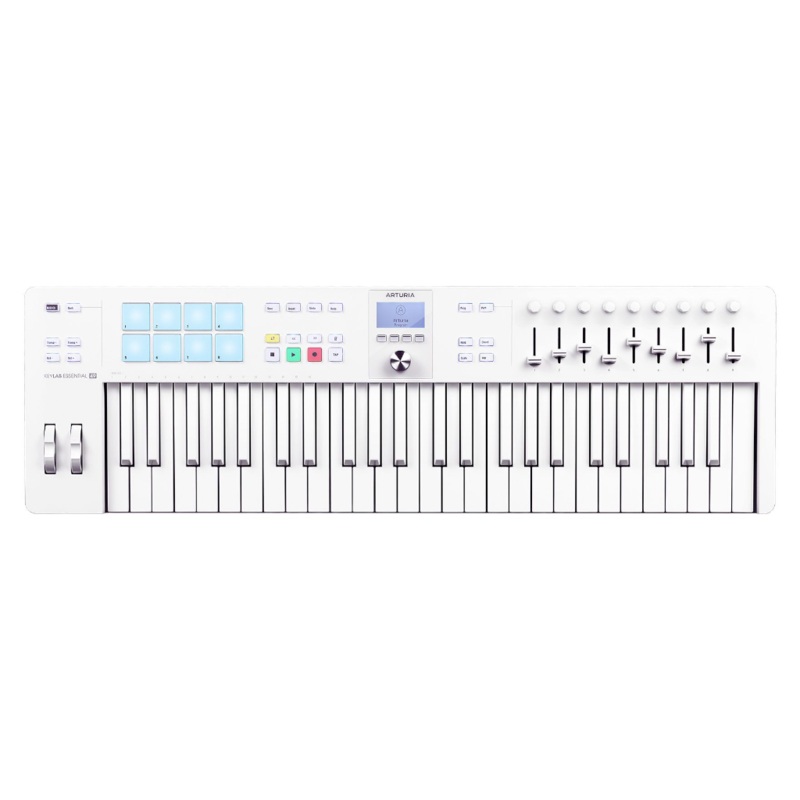 Arturia KeyLab Essential mk3 49-key Keyboard Controller - Alpine White